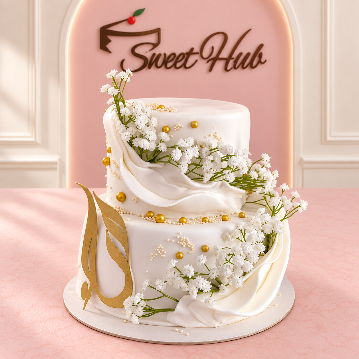 White Floral Wedding